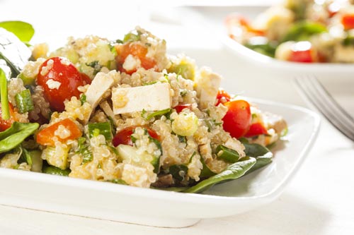 Biberli Tofu Salata