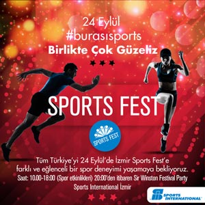“Sports Fest” İzmir’de!