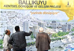Ballıkuyu’da “yerinde dönüşüm” gerçekleştirilecek