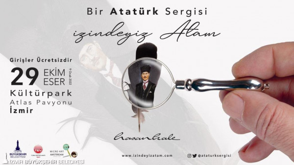 29 Ekim’e özel “İzindeyiz Atam” sergisi