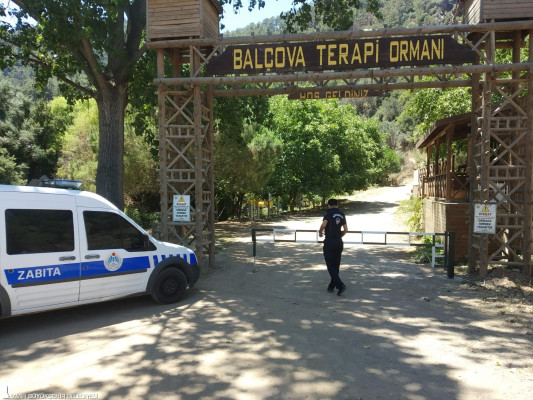İzmir’in ormanlarını korumak için zabıta iş başında