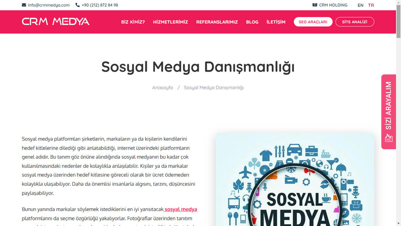 Sosyal Medya Danışmanlığı ve Sosyal Medya Hizmetleri