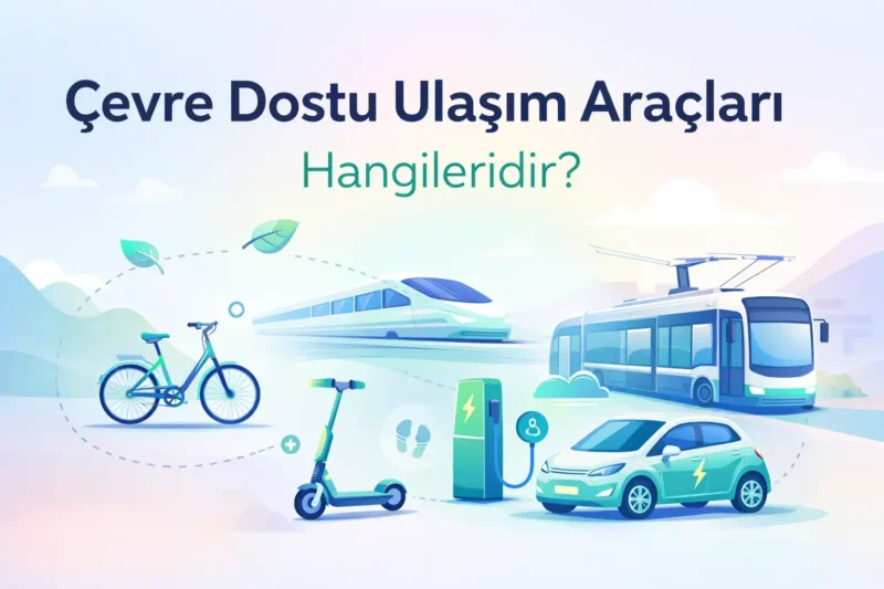 Çevre Dostu Ulaşım Araçları Hangileridir?