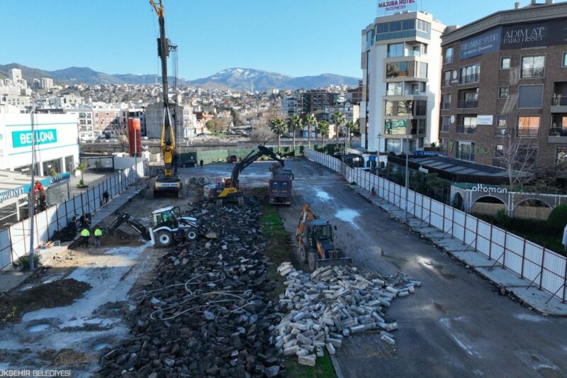 Şemikler Taşıt Üst Geçidi’nin yapımına başlandı