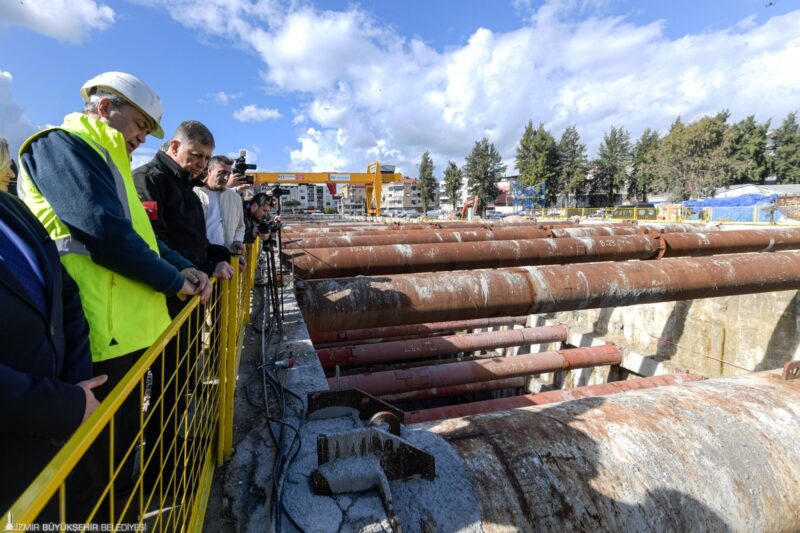Buca Metrosu’nda tarihi an