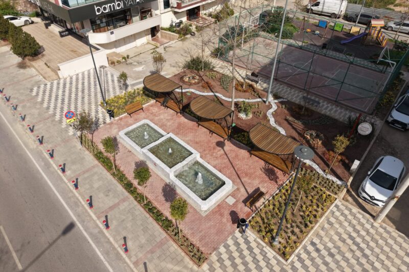 Atıl alanlar parka dönüşüyor