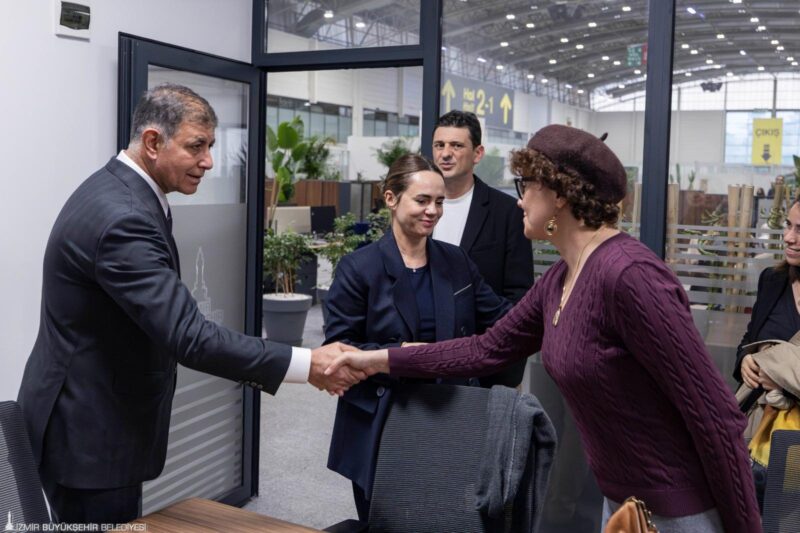 Minguzzi ailesinden Başkan Tugay’a ziyaret