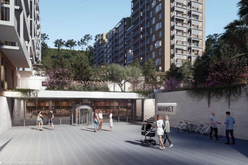 İzmir’in örnek konut projesinde temel atılıyor