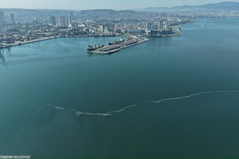 İzmir Körfezi göz göre göre kirletiliyor