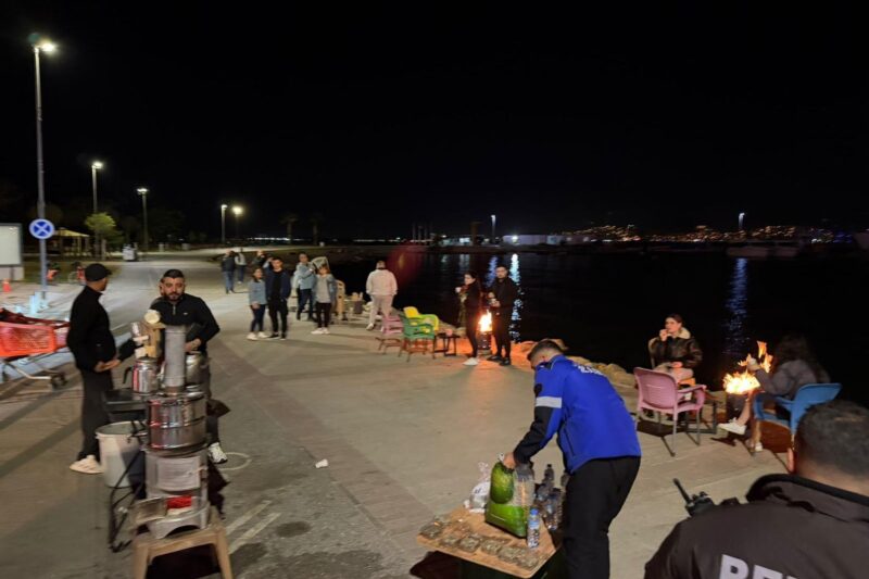 İnciraltı’nda denetimler sürüyor