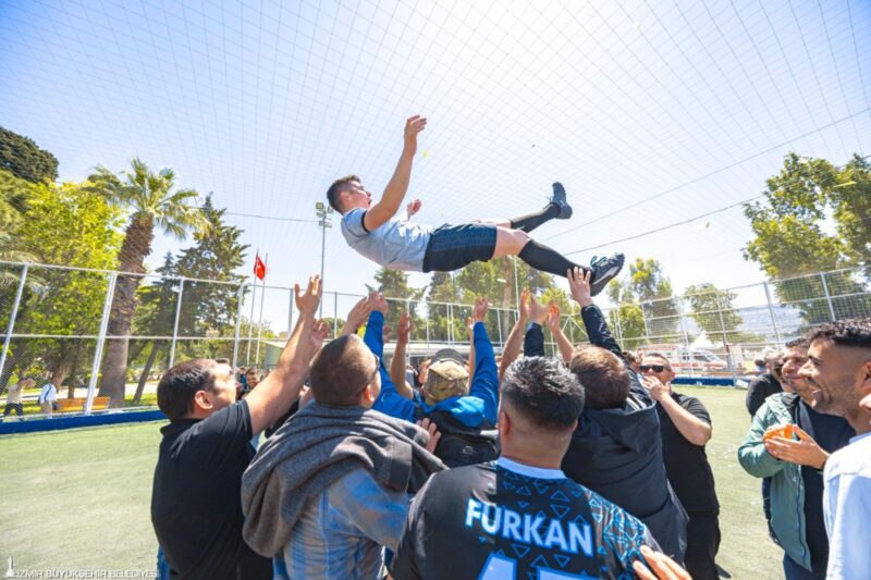 İtfaiyecilerden anlamlı turnuva