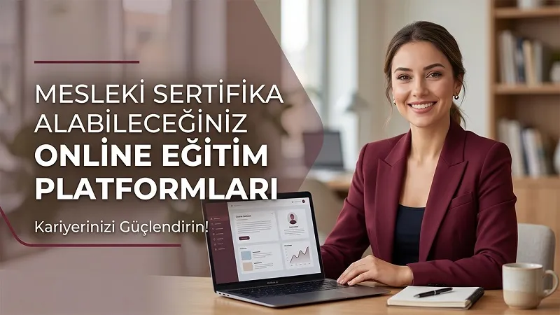 Mesleki Sertifika Alabileceğiniz Online Eğitim Platformları