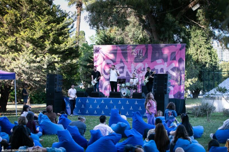 İzBBŞT Gençlik Günleri coşkulu bir konserle son buldu