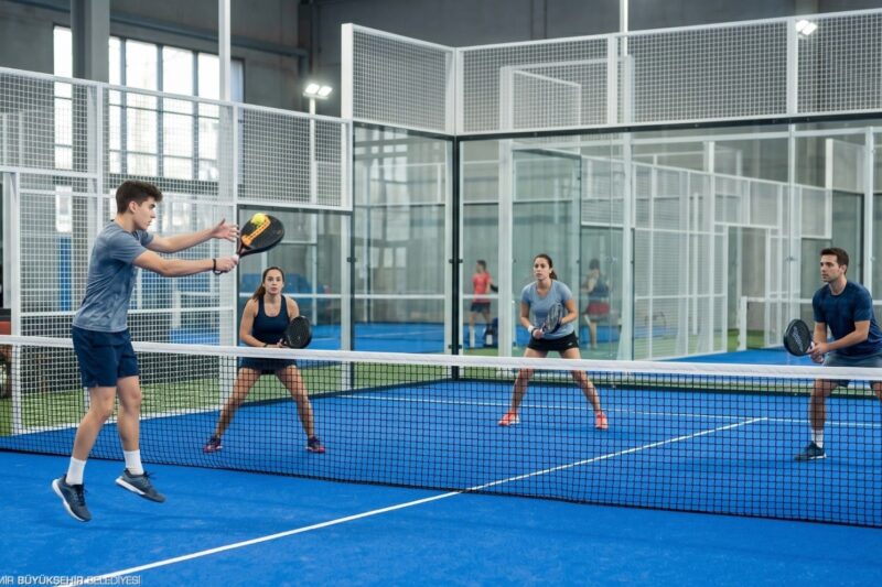 Bostanlı Sahili’ne yeni padel kortları geliyor