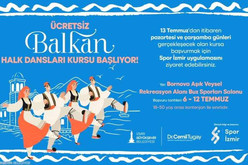 İzmir’de Balkan Halk Dansları kursu başlıyor