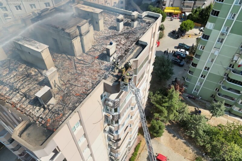 İtfaiyenin hızlı müdahalesi hayat kurtardı