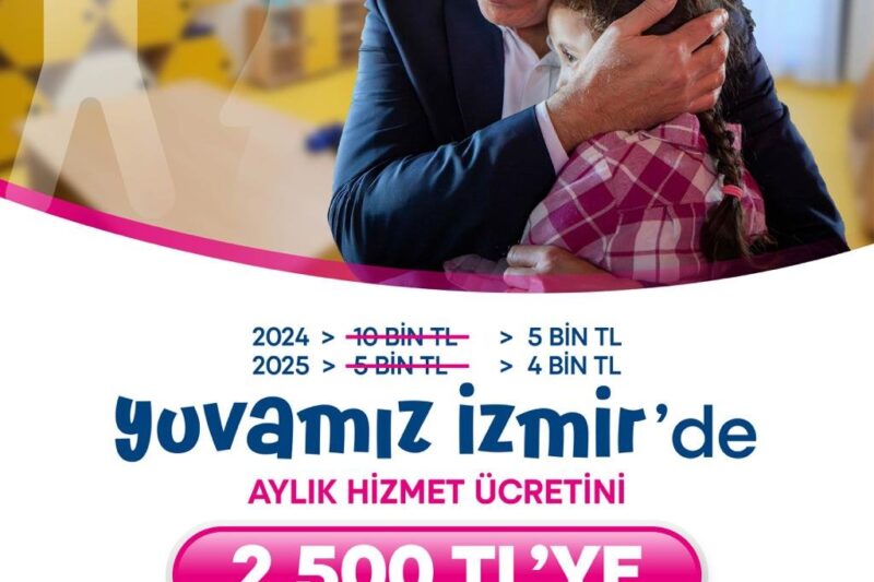 Başkan Tugay’dan müjde: Yuvamız İzmir’de aylık ücret 2 bin 500 TL’ye indirildi
