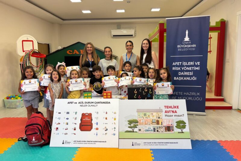 Afet farkındalığı çocuk yaşta başlıyor