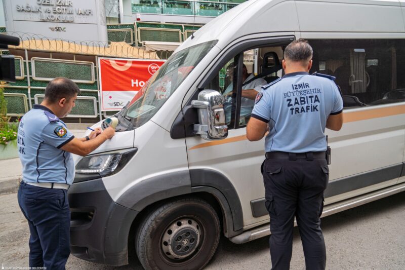 İzmir’de servislerde öğrenci güvenliği için sıkı denetim