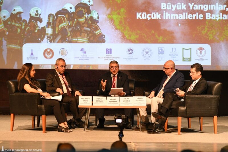 İzmir’de yangın güvenliği konuşuldu
