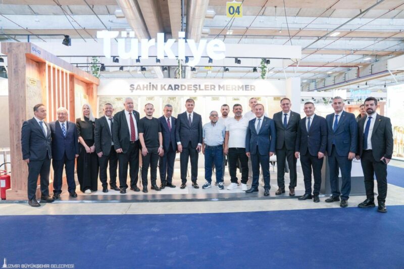 Başkan Tugay’dan İtalya’da Marble İzmir temasları