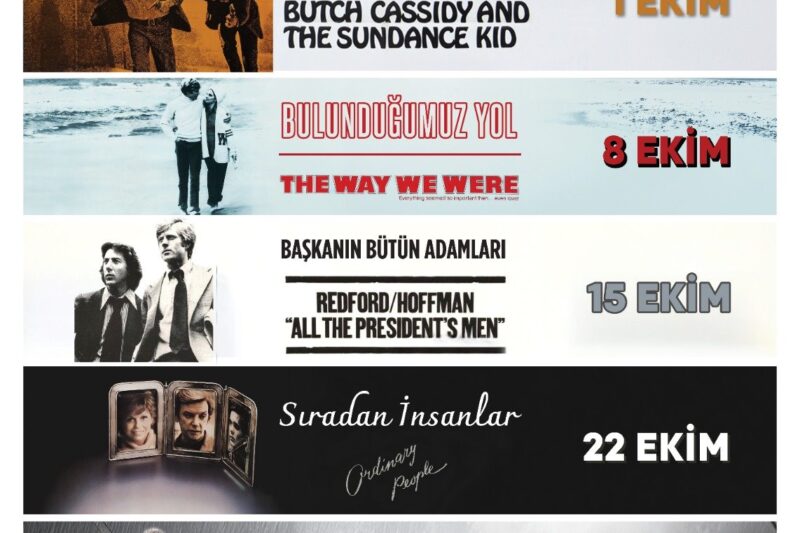 Yeniden Sinematek’te yeni sezon “Robert Redford Bakışı” ile başlıyor