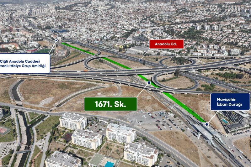 Çiğli ile Karşıyaka arasında yeni bağlantı yolu