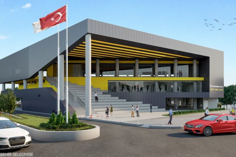 Büyükşehir’den Çiğli’ye yarı olimpik havuzlu spor tesisi