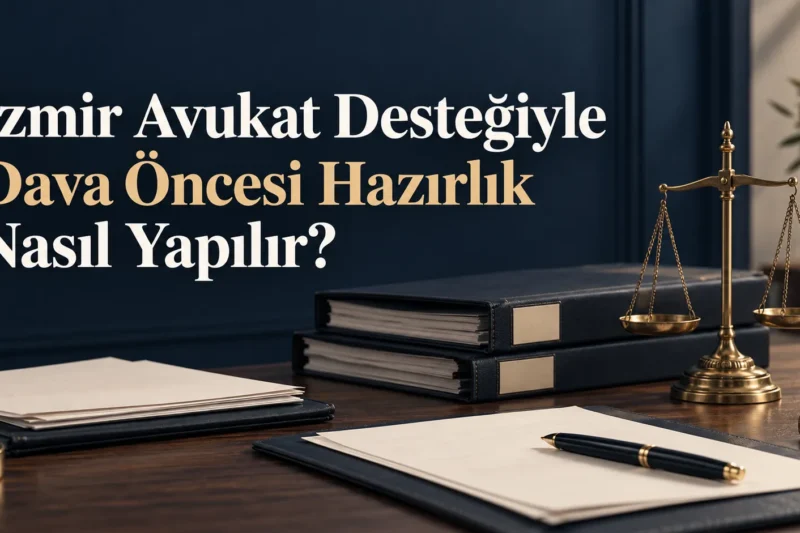 İzmir Avukat Desteğiyle Dava Öncesi Hazırlık Nasıl Yapılır?